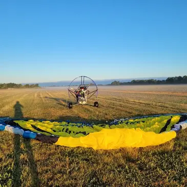 Baptême de l&#39;air paramoteur, département Loire Atlantique