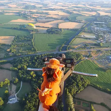 Baptême de l&#39;air paramoteur proche Héric, à 30 minutes de Nantes