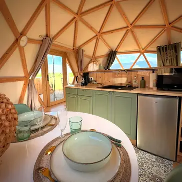 Nuit en Dôme avec Bain Nordique à Asson près de Pau en région Aquitaine