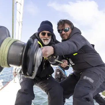 Sortie en Trimaran de Course à la Trinité-sur-Mer en région Bretagne