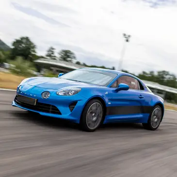 Baptême en Alpine A110 - Circuit de Chambley