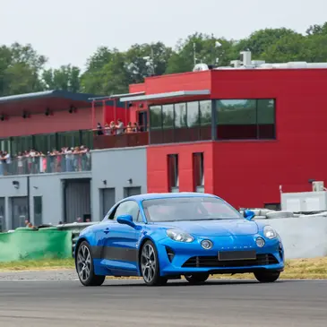 Baptême en Alpine A110 - Circuit de Mettet