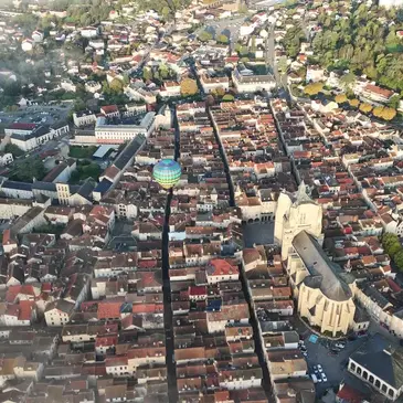 Baptême de l'air montgolfière, département Aveyron
