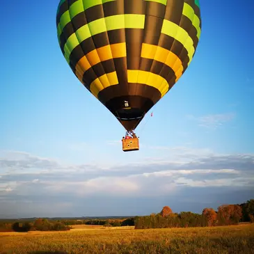 Aérodrome de Graves, Villefranche-de-Rouergue, Aveyron (12) - Baptême de l'air montgolfière