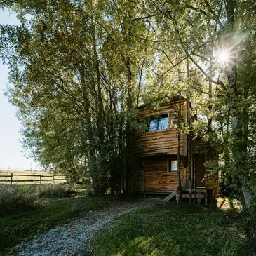 Nuit en Cabane avec Bain Nordique à Bernadets-Dessus Nuit en Cabane avec Bain Nordique à Bernadets-Dessus