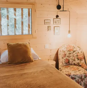 Cabane dans les Arbres avec Spa près de Lyon en région Rhône-Alpes