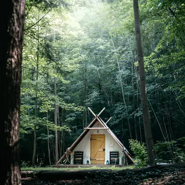 Nuit en Lodge près de Lyon en région Rhône-Alpes