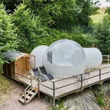 Nuit en Bulle avec Jacuzzi Privatif à Bonnemaison Nuit en Bulle avec Jacuzzi Privatif à Bonnemaison