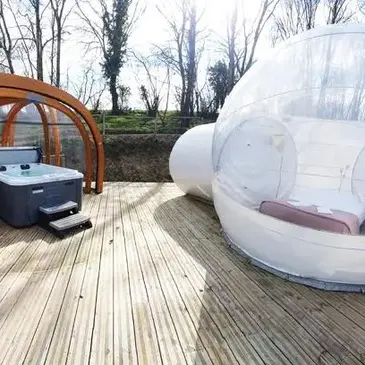 Nuit en Bulle avec Jacuzzi Privatif à Bonnemaison en région Normandie Nuit en Bulle avec Jacuzzi Privatif à Bonnemaison en région Normandie