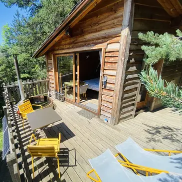 Cabane dans les Arbres avec Bain Nordique à La Thuile Cabane dans les Arbres avec Bain Nordique à La Thuile