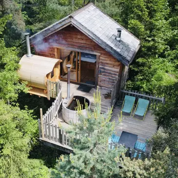 Cabane dans les Arbres avec Bain Nordique et Sauna à La Thuile Cabane dans les Arbres avec Bain Nordique et Sauna à La Thuile