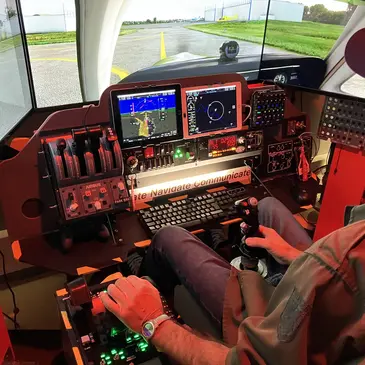 Simulateur de Vol, département Seine maritime