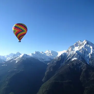 Baptême de l'air montgolfière proche Aoste