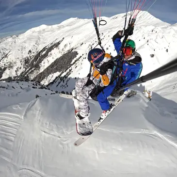 La Plagne, Savoie (73) - Baptême en parapente