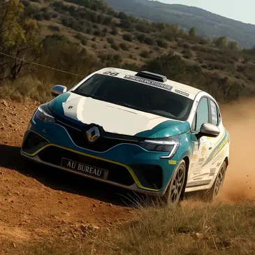 Baptême Rallye en Clio Rally5 - Circuit de Saint-Brès