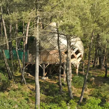 Nuit en Goutte d'Eau avec Spa à Nivillac en région Bretagne