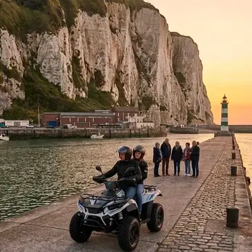 Randonnée en Quad électrique près de Dieppe Randonnée en Quad électrique près de Dieppe
