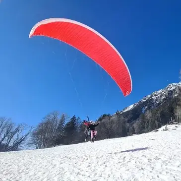 Baptême en parapente en région Rhône-Alpes