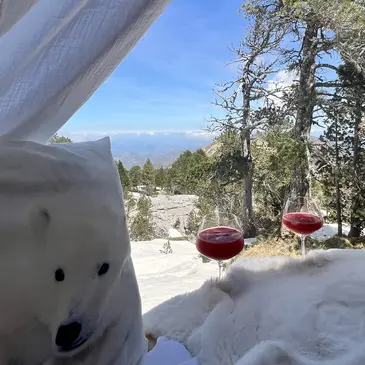 Nuit en Tonneau avec Spa à Arette - La Pierre Saint-Martin