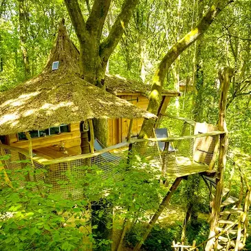 Nuit en Cabane dans les Arbres à Arcangues près de Biarritz