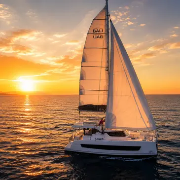 Coucher de Soleil et apéritif en Catamaran à Port Camargue