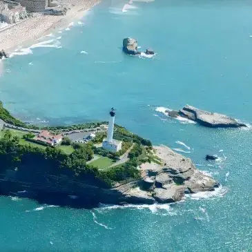 Baptême en Hélicoptère près de Biarritz