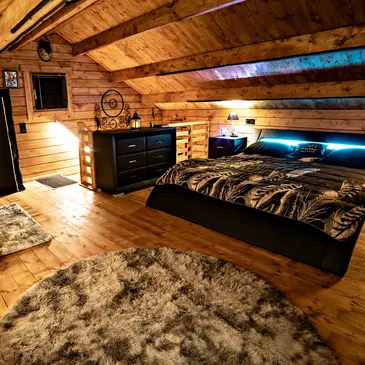 Nuit en Lodge avec Spa à Novalaise - Lac d'Aiguebelette en région Rhône-Alpes