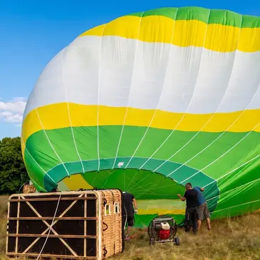 Baptême de l'air montgolfière, département Vosges