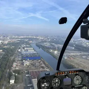 Stage initiation hélicoptère, département Bas rhin