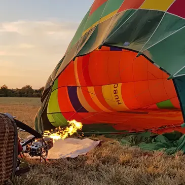Baptême de l'air montgolfière, département Ille et vilaine