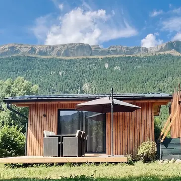 Nuit en Lodge avec Spa Privatif à Sigoyer - Montagne de Céüse Nuit en Lodge avec Spa Privatif à Sigoyer - Montagne de Céüse