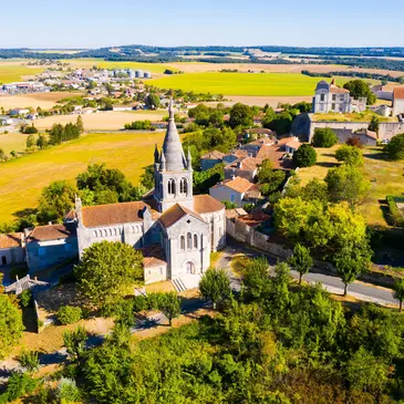 Villebois-Lavalette, Charente (16) - Baptême de l'air montgolfière