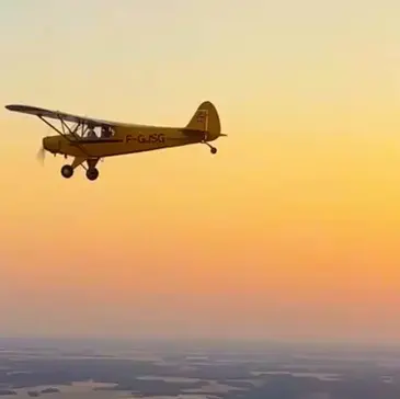 Baptême de l’air avion proche Gisy-les-Nobles