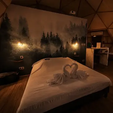Nuit en Dôme avec Bain Nordique et Sauna à Hommert en région Lorraine