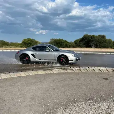 Stage de Pilotage Drift Porsche Cayman S-Circuit Château-Gaillard