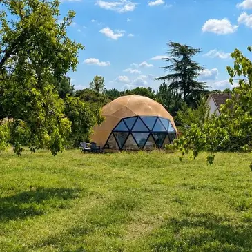 Nuit en Dôme avec Sauna Privatif à Cognac
