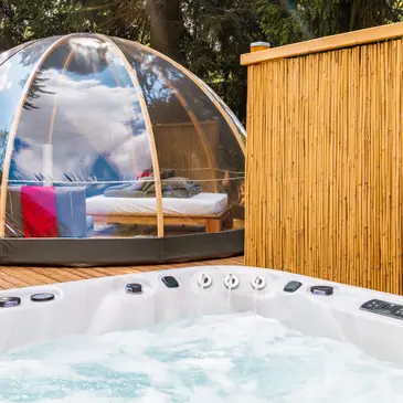 Nuit en Dôme avec Spa Privatif dans le Parc des Vosges du Nord