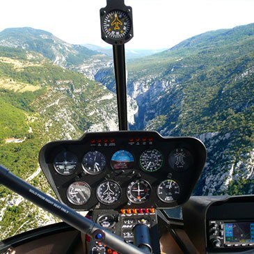 Baptême de l&#39;air hélicoptère, département Alpes Maritimes