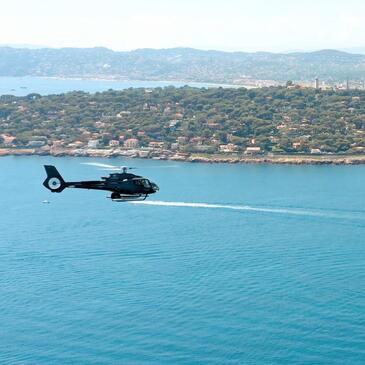 Baptême en Hélicoptère à Cannes - La Côte d&#39;Azur