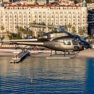 Baptême de l&#39;air hélicoptère proche Hélistation de Cannes