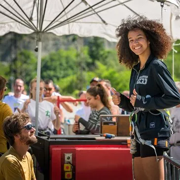 Saut à l'élastique, département Isère Saut à l'élastique, département Isère
