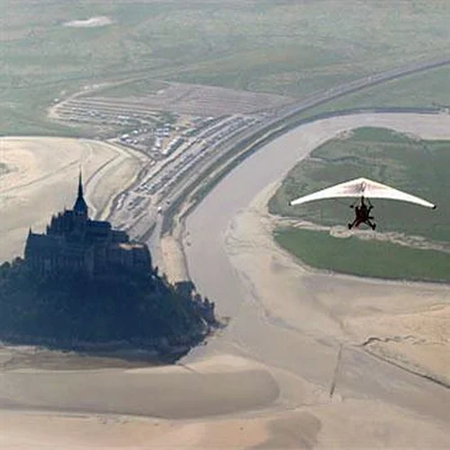 Activité : Baptême en ULM au Mont-Saint-Michel