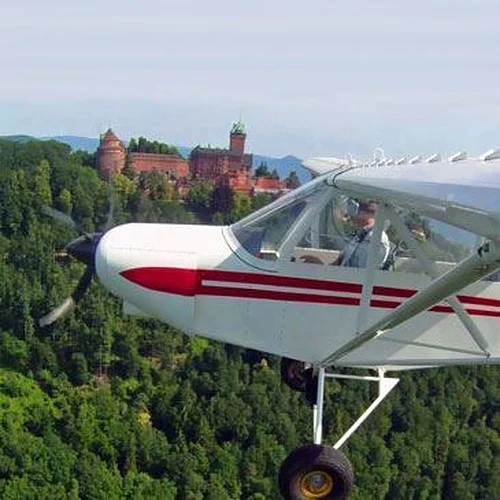 Activité : Baptême en ULM Multiaxe à Colmar - Survol du Haut-Kœnigsbourg