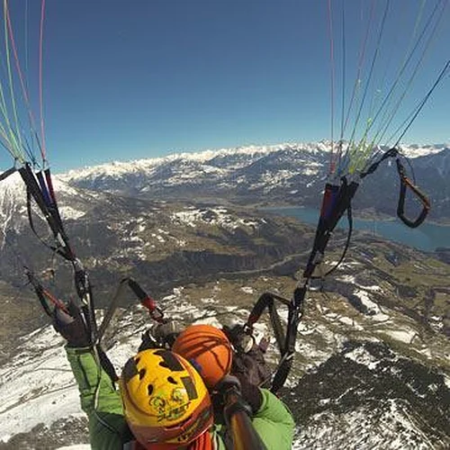 Activité : Baptême en Parapente à Réallon en Hiver