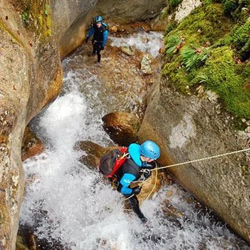 Activité : Descente Sportive du Canyon des Ecouges à Grenoble