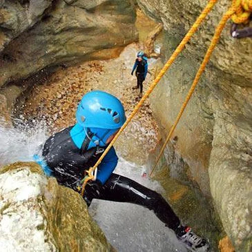 Activité : Descente du Canyon de l'Infernet à Grenoble