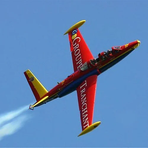 Activité : Vol en Avion de chasse Fouga au Mont-Saint-Michel