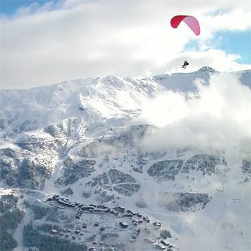 Activité : Baptême en Parapente à Skis à Courchevel