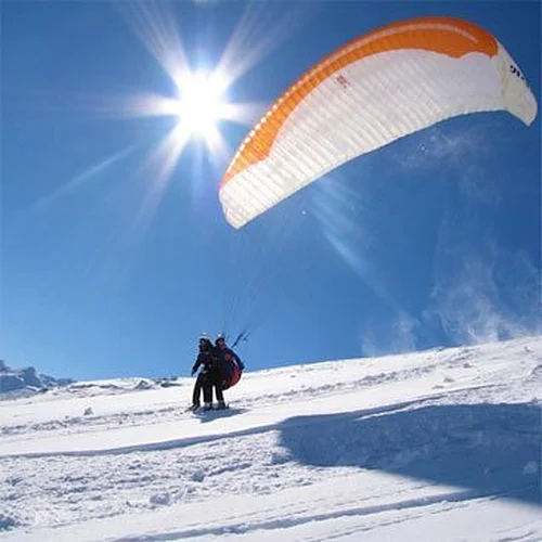 Activité : Baptême en Parapente à Skis à Courchevel