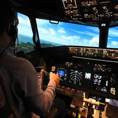 Activité : Simulateur de Vol sur Vérins Boeing 737 à Cergy Pontoise